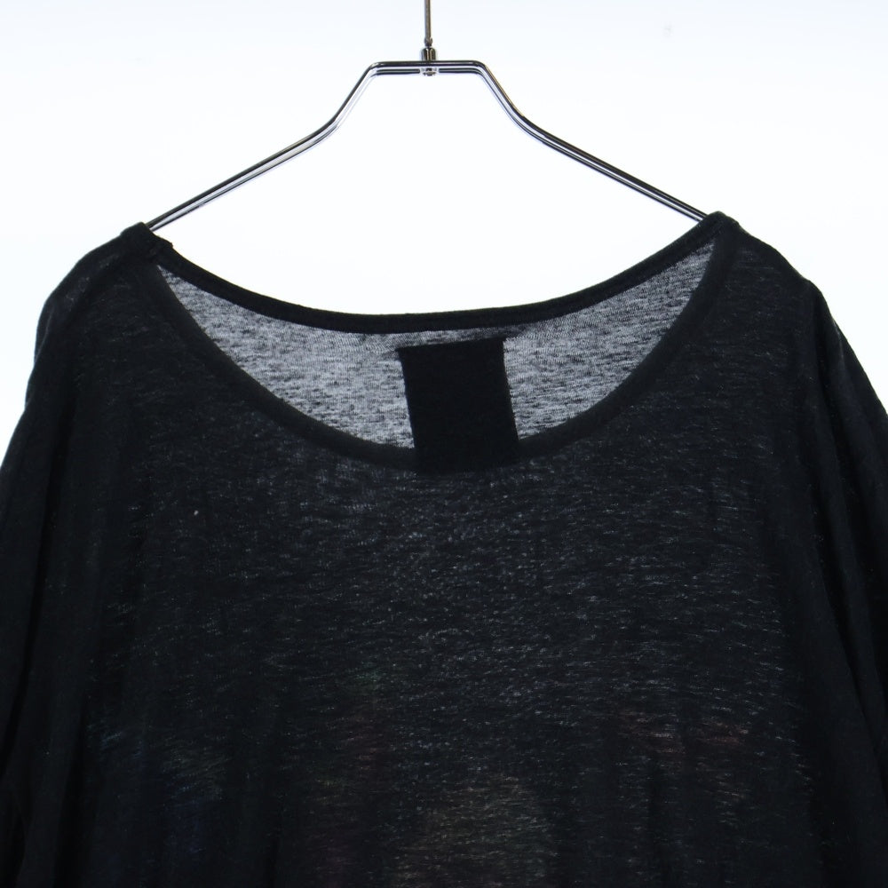 BLACK Scandal Yohji Yamamoto(ブラックスキャンダルヨウジヤマモト) 19SS 色女 フロント プリント オーバーサイズ半袖Tシャツ マルチ HH-T39-272