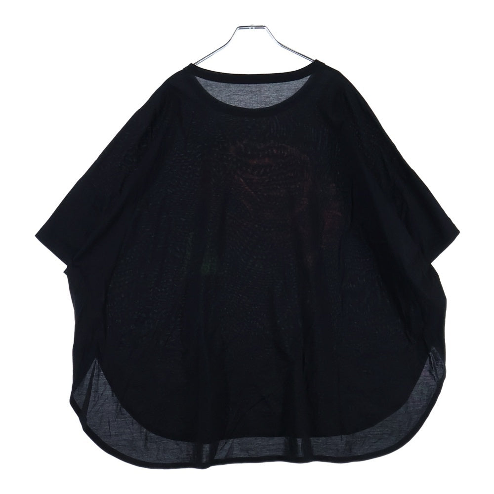 Ground Y(グラウンドワイ) 23SSドルマンスリーブバラ-百花繚乱 半袖プリントTシャツ ブラック GI-T13-024