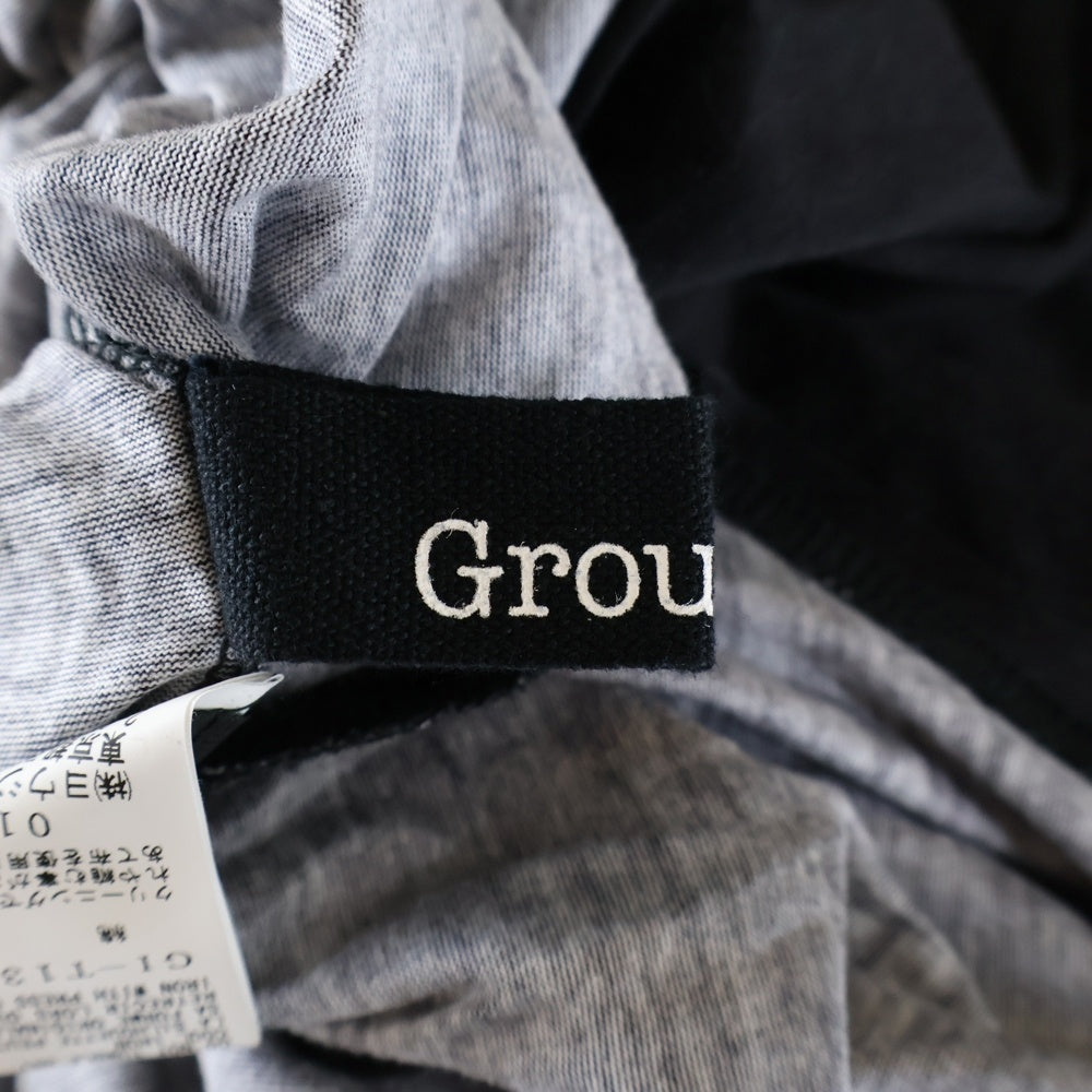 Ground Y(グラウンドワイ) 23SSドルマンスリーブバラ-百花繚乱 半袖プリントTシャツ ブラック GI-T13-024