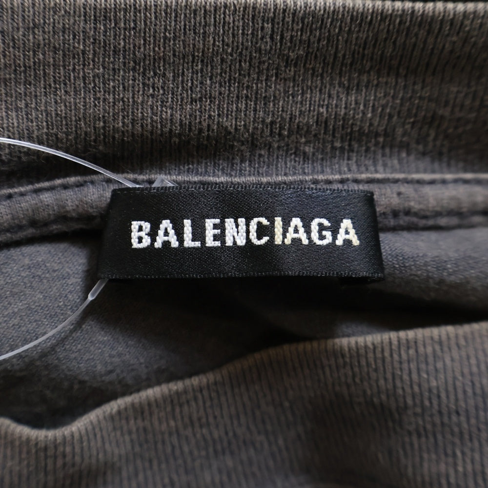 BALENCIAGA(バレンシアガ) 18AW Speed Hunters L/S T-Shirt スピードハンターズ 長袖Tシャツ ロンT ブラック 541881 TCV38