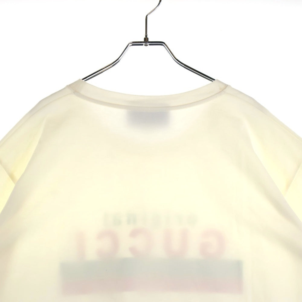 GUCCI(グッチ) 20SS Original Gucci Print Oversize Tee 半袖Tシャツ ホワイト 616036 XJCOQ