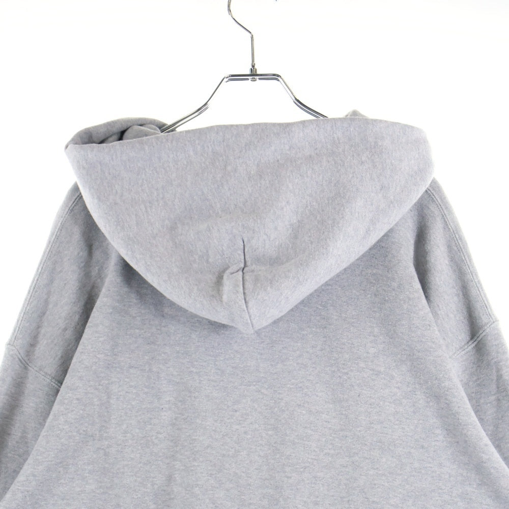 WACKO MARIA(ワコマリア) 23SS MIDDLE WEIGHT PULL OVER HOODED SWEAT SHIRT ミドル ウェイト プルオーバー フーデッド スウェットシャツ パーカー グレー 23SS-WMC-SS03
