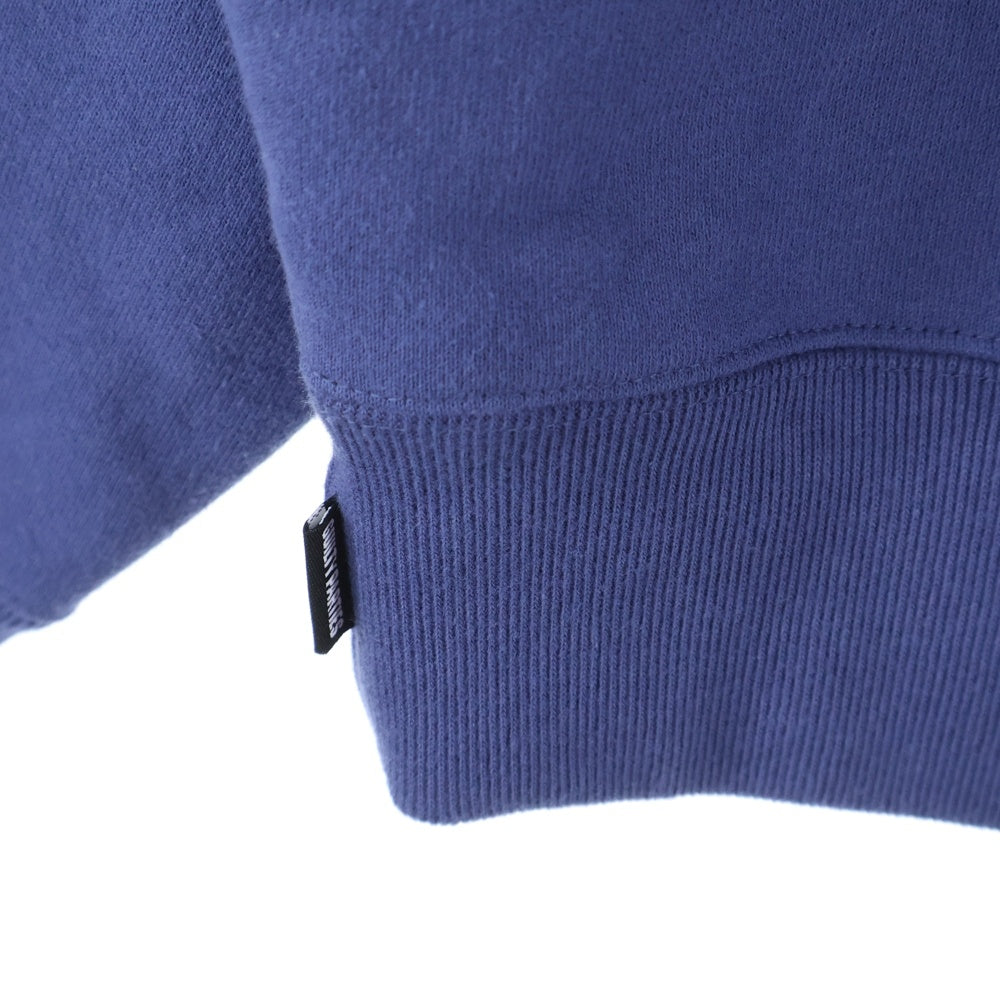 WACKO MARIA(ワコマリア) 23SS MIDDLE WEIGHT PULL OVER HOODED SWEAT SHIRT ミドル ウェイト プルオーバー フーデッド スウェットシャツ パーカー ブルー 23SS-WMC-SS03