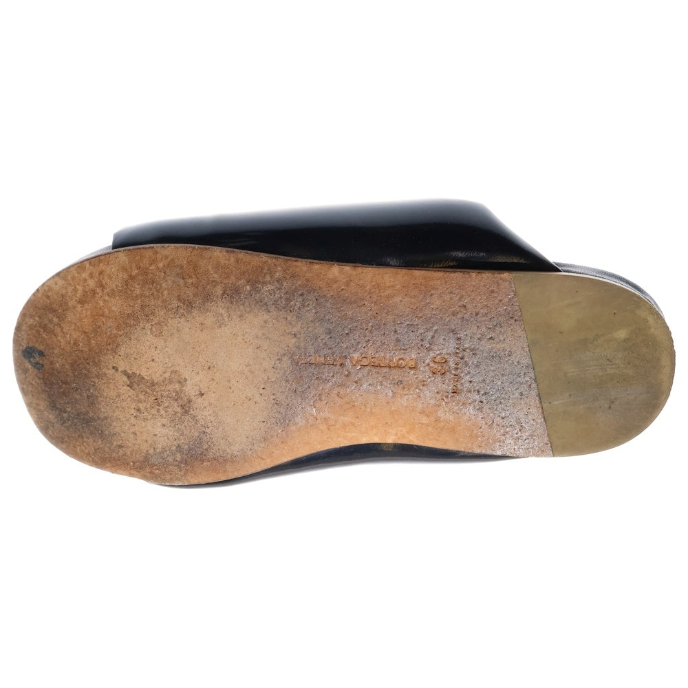 BOTTEGA VENETA(ボッテガヴェネタ) Cushion Slides レザーパテッド クッションスライド サンダル レディース ブラック
