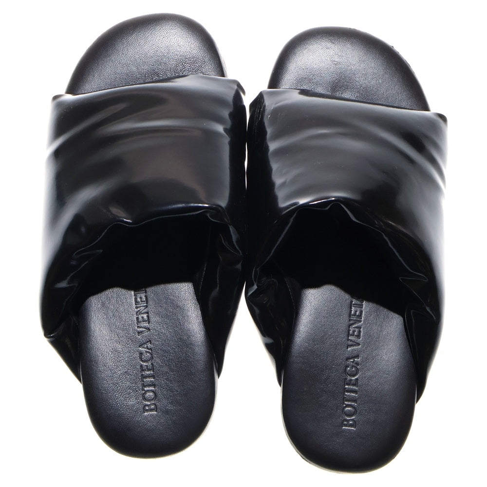 BOTTEGA VENETA(ボッテガヴェネタ) Cushion Slides レザーパテッド クッションスライド サンダル レディース ブラック
