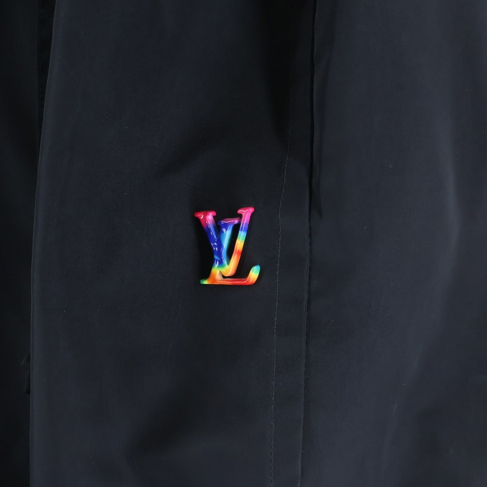 LOUIS VUITTON(ルイヴィトン) 23AW Oversized Monogram Nylon Rain Coat オーバーサイズ モノグラム レインコート ブラック RM201G SQV HIK44W