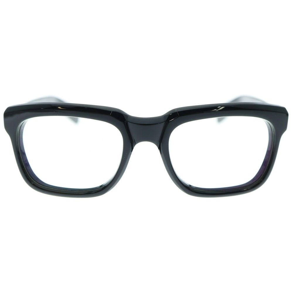 CHROME HEARTS(クロムハーツ) SEE YOU IN TEA フレアテンプル ウェリントンアイウェア 眼鏡 ブラック