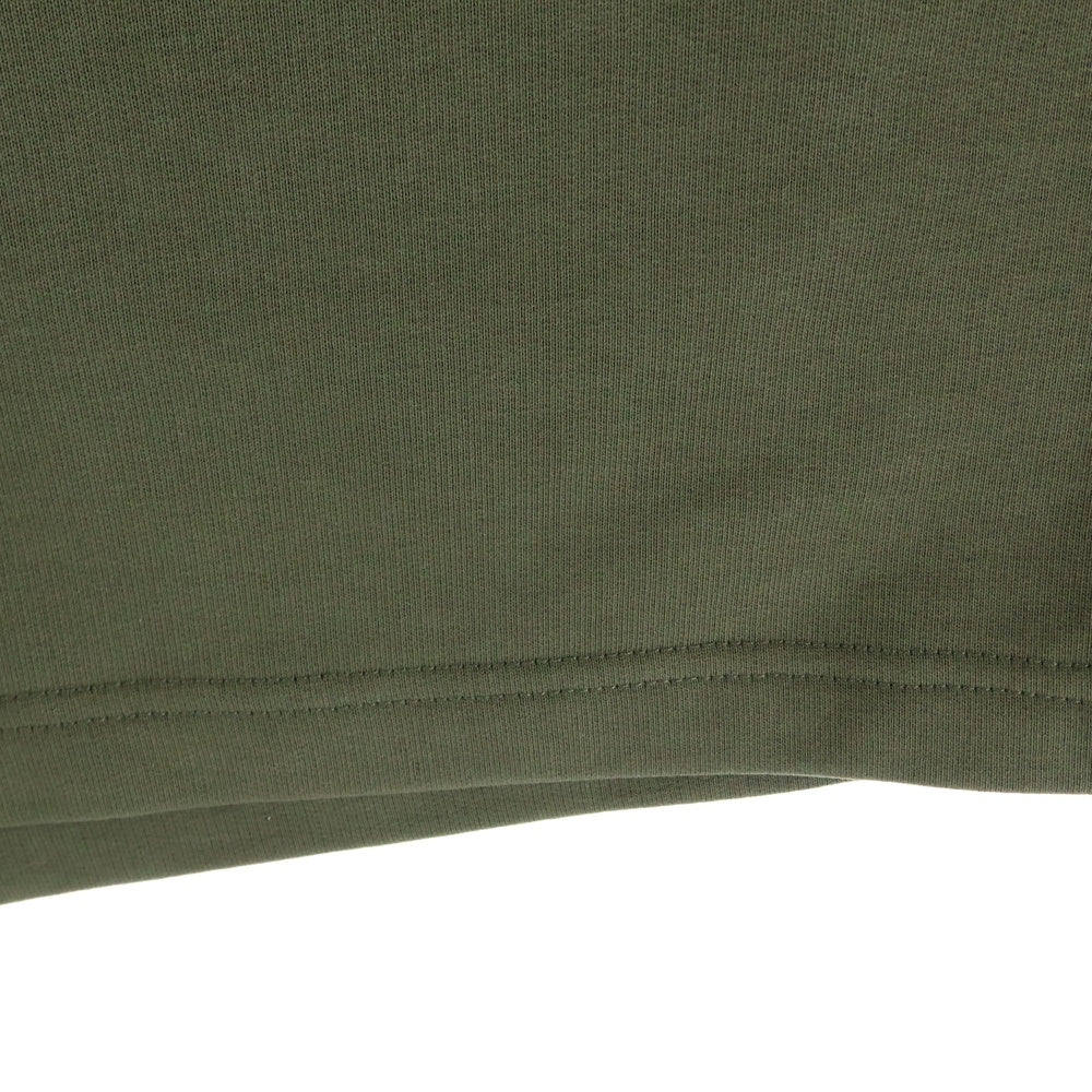BALENCIAGA(バレンシアガ) Political Campaign Sweat Shorts キャンペーンロゴ スウェットハーフパンツ ショーツ カーキ 676137 TKVI9