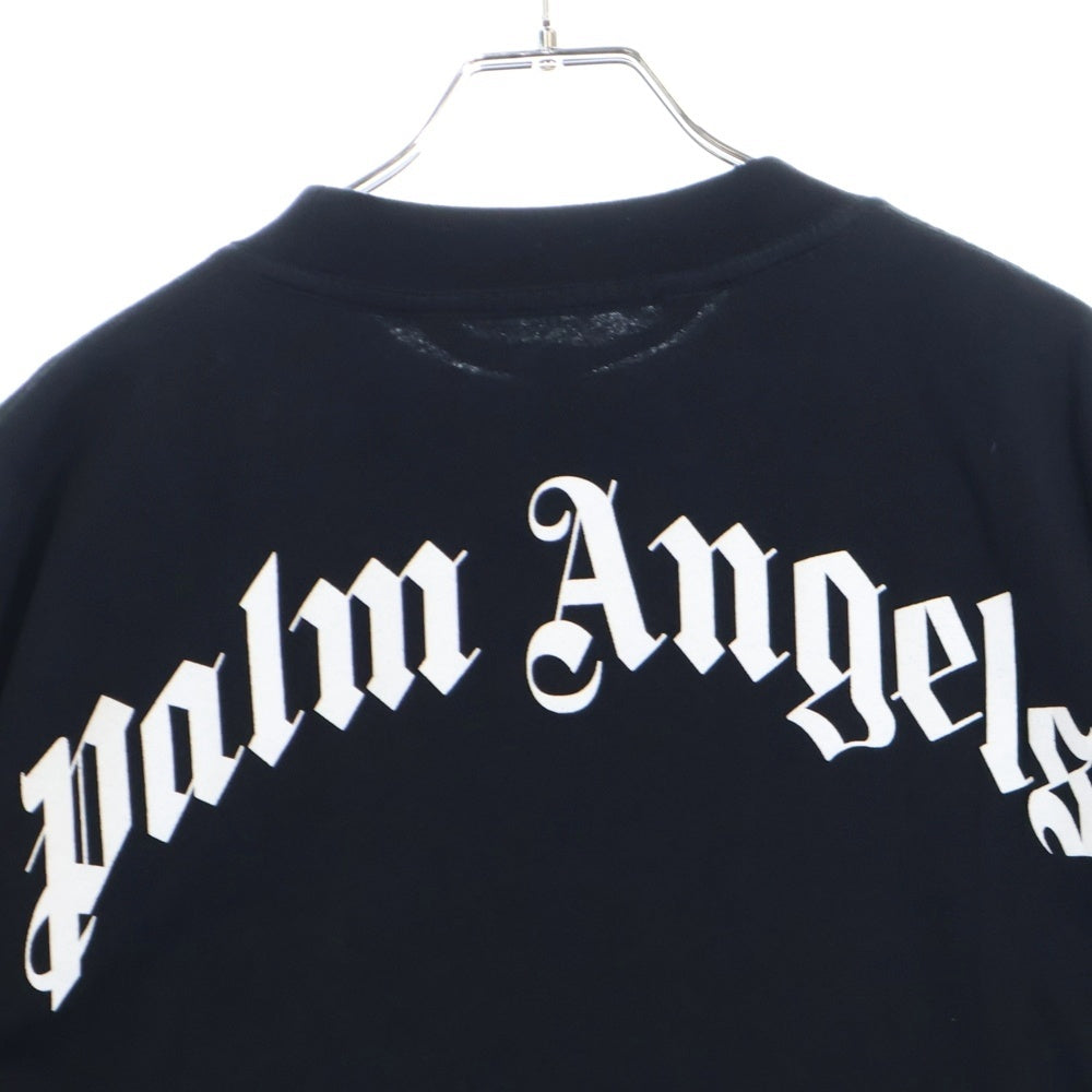 Palm Angels(パームエンジェルス) Leopard Bear レオパード ベアー半袖Tシャツ ブラック PMAA001S22JER018