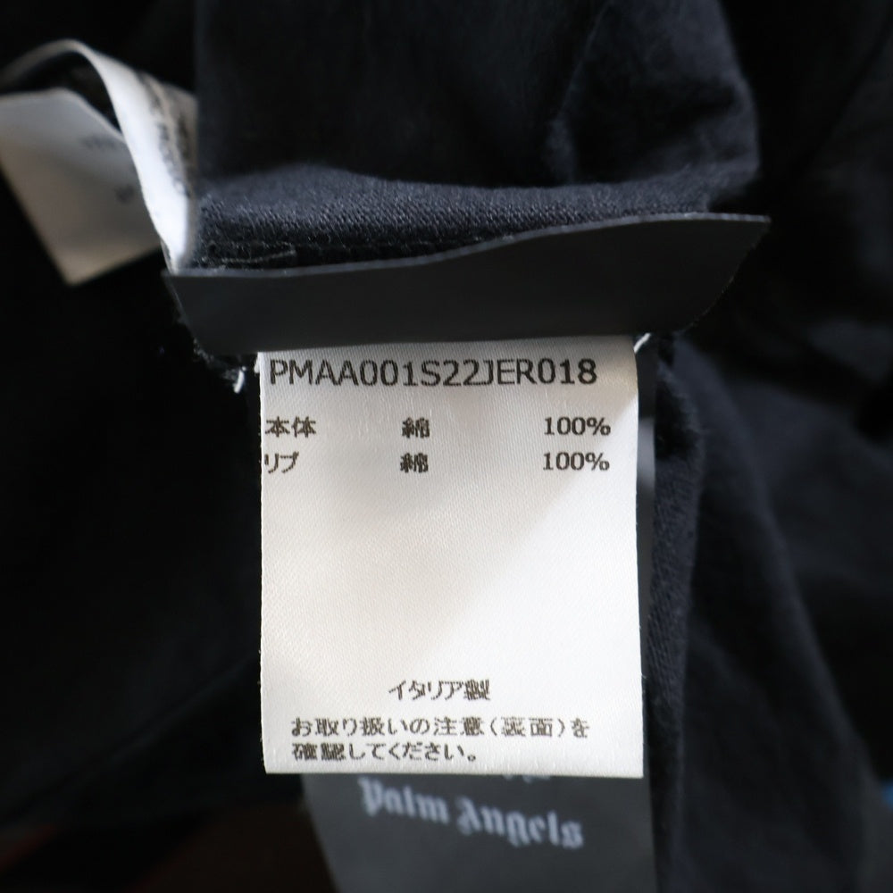 Palm Angels(パームエンジェルス) Leopard Bear レオパード ベアー半袖Tシャツ ブラック PMAA001S22JER018