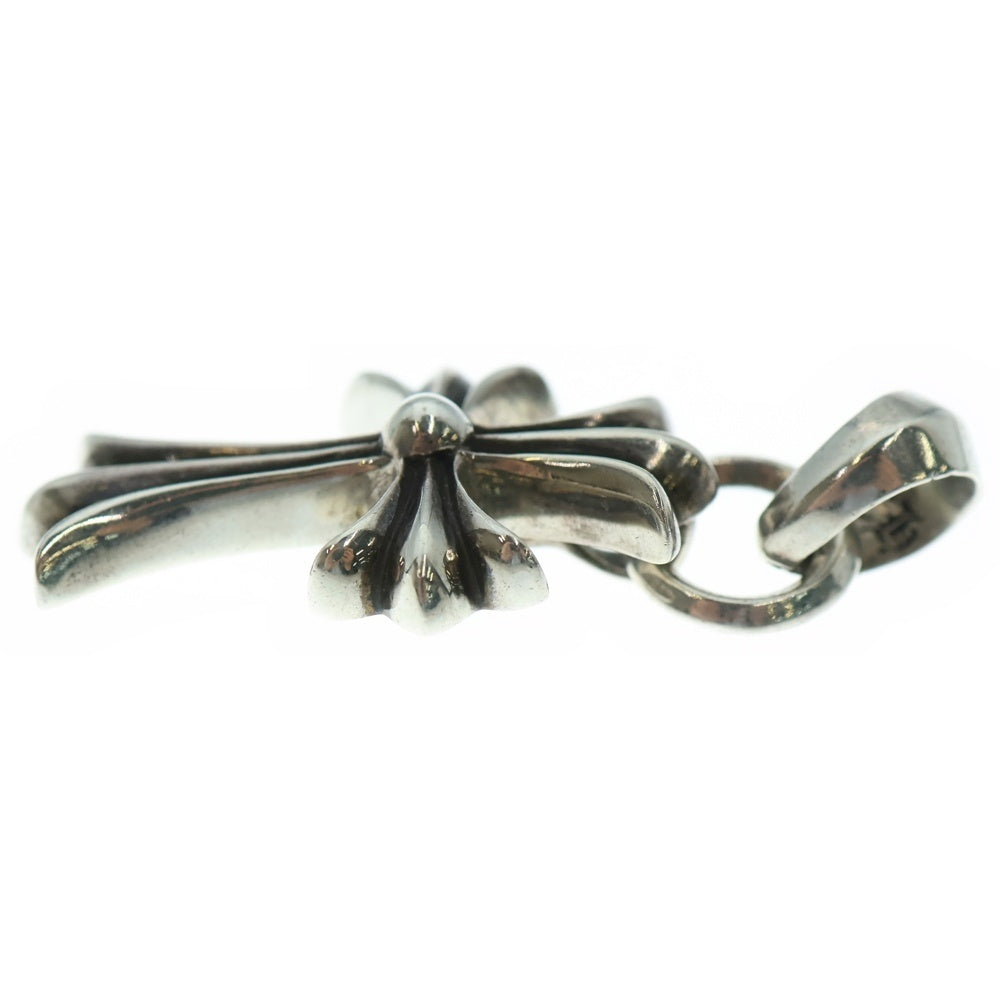 CHROME HEARTS(クロムハーツ) CH CRS SML W/BALE Wベイル スモールCHクロス ペンダントトップ シルバー BCA218