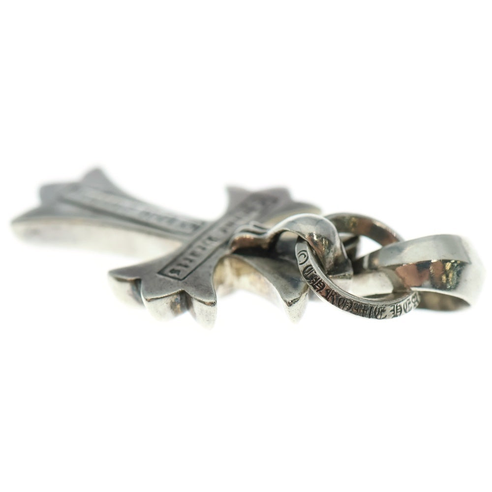 CHROME HEARTS(クロムハーツ) CH CRS SML W/BALE Wベイル スモールCHクロス ペンダントトップ シルバー BCA218