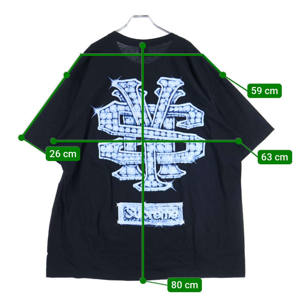 SUPREME(シュプリーム) 25AW Art Dealer Snowman Tee アートディーラー スノーマン 半袖Tシャツ ブラック