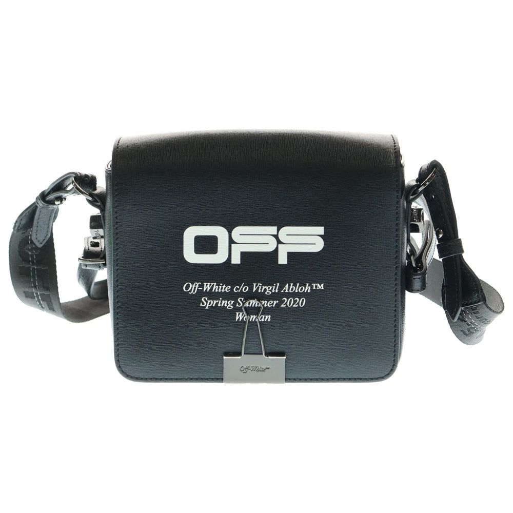OFF-WHITE(オフホワイト) 20SS CrossBody Bag クロスボディバッグ ショルダーバッグ ブラック/ホワイト