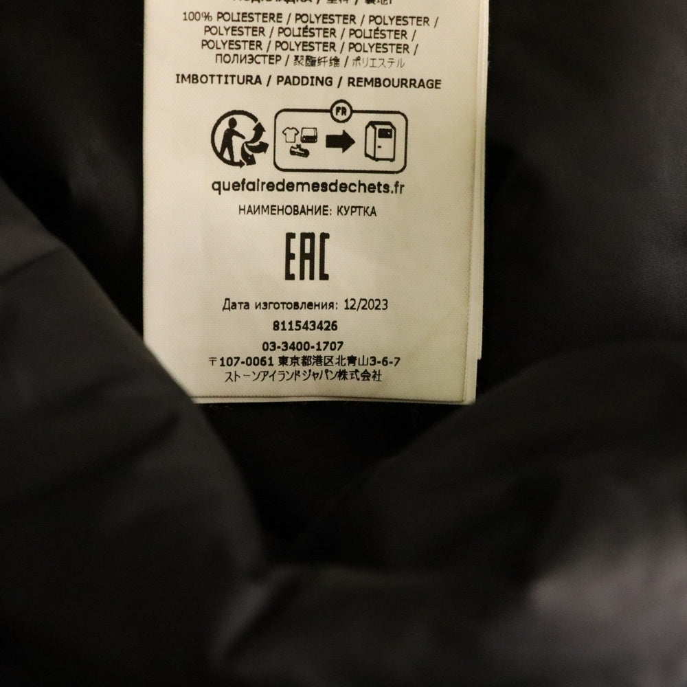 STONE ISLAND(ストーンアイランド) Micro Twill Technology Jacket マイクロ ツイル ダウンジャケット ブラック 811543426