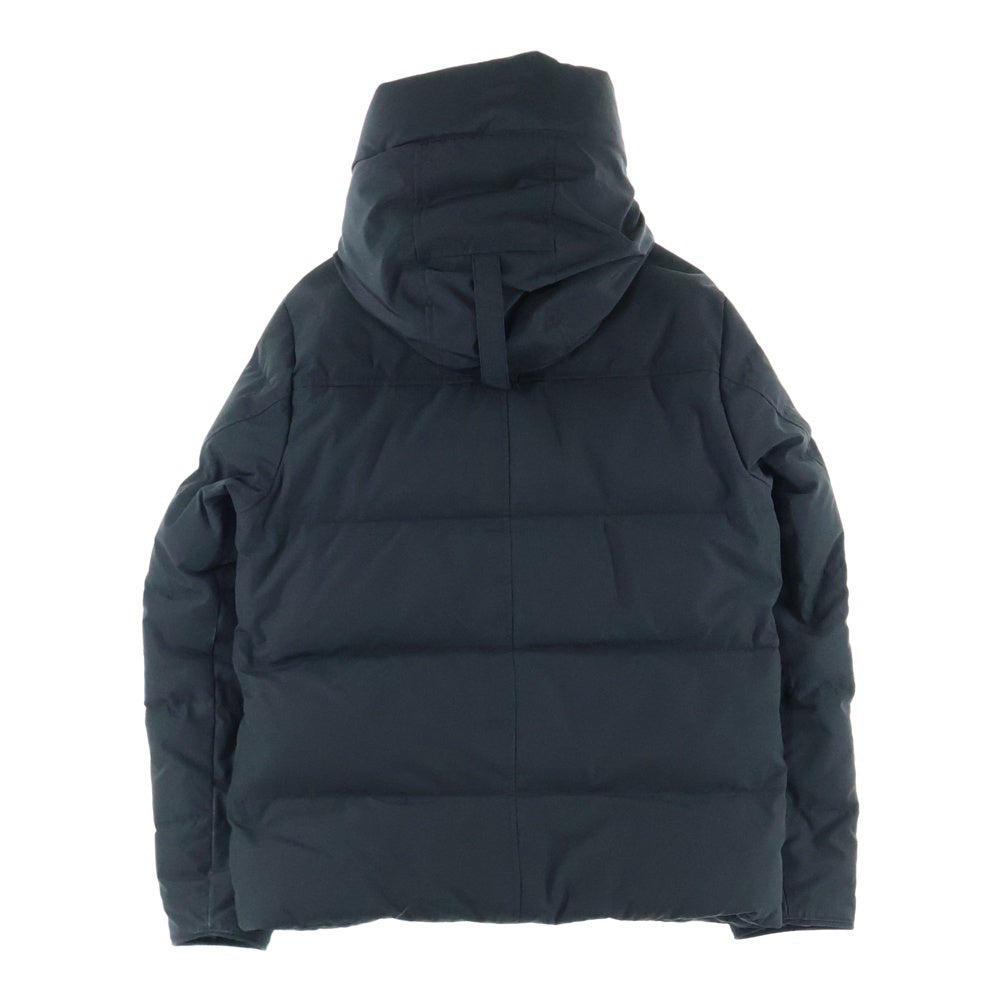 CANADA GOOSE(カナダグース) WYNDHAM PARKA BLACK LABEL ブラックレーベル ウィンダムパーカー ロゴワッペン ダウンジャケット ブラック 2048MB