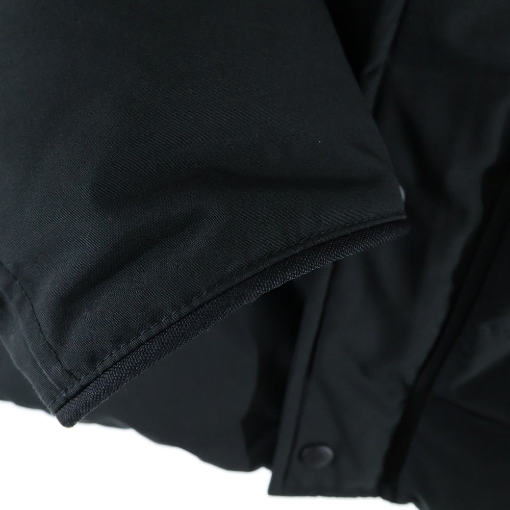 CANADA GOOSE(カナダグース) WYNDHAM PARKA BLACK LABEL ブラックレーベル ウィンダムパーカー ロゴワッペン ダウンジャケット ブラック 2048MB