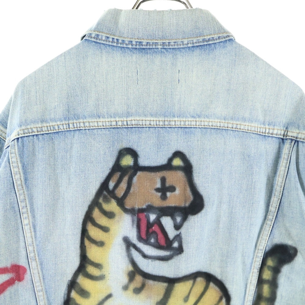 GUERNIKA(ゲルニカ) Graffiti Paint Denim Jacket グラフィティ デニムジャケット インディゴ GR-GDJ-1