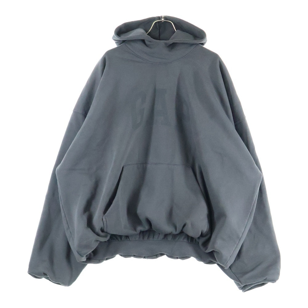 Yeezy Gap Engineered by Balenciaga(イージー ギャップ エンジニアードバイ バレンシアガ) Dove Hoodie ドーヴ バックプリント オーバーサイズ プルオーバースウェットパーカー フーディ グレー 460551-00-1