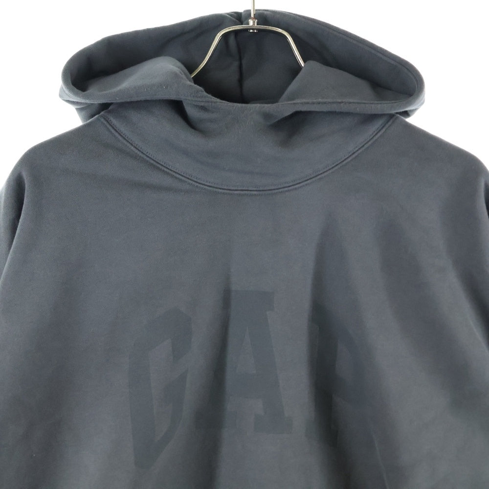 Yeezy Gap Engineered by Balenciaga(イージー ギャップ エンジニアードバイ バレンシアガ) Dove Hoodie ドーヴ バックプリント オーバーサイズ プルオーバースウェットパーカー フーディ グレー 460551-00-1