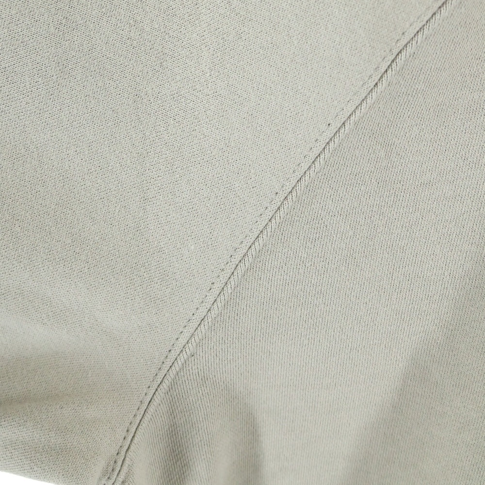 FEAR OF GOD ESSENTIALS(フィアオブゴッド エッセンシャルズ) HOODIE フロントラバーロゴ プルオーバースウェットパーカー フーディー ベージュ