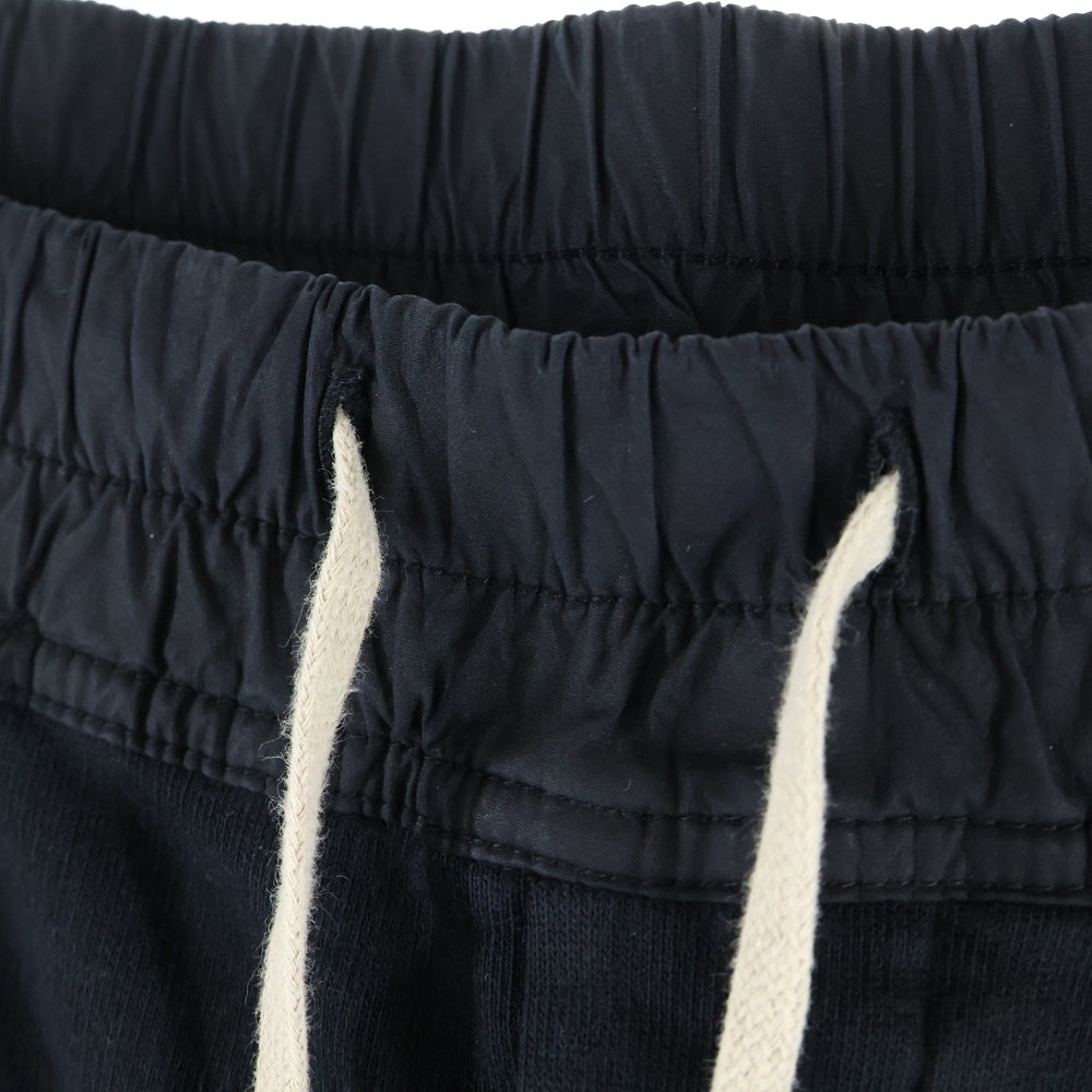 DRKSHDW(ダークシャドウ) 14AW Drawstring Saruel Pants ドローストリング スウェットサルエルパンツ ブラック DU14F4374-F