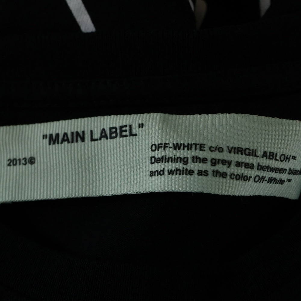 OFF-WHITE(オフホワイト) 18AW Maker Arrows T-shirt 半袖Tシャツ ブラック OMAA027E18185024