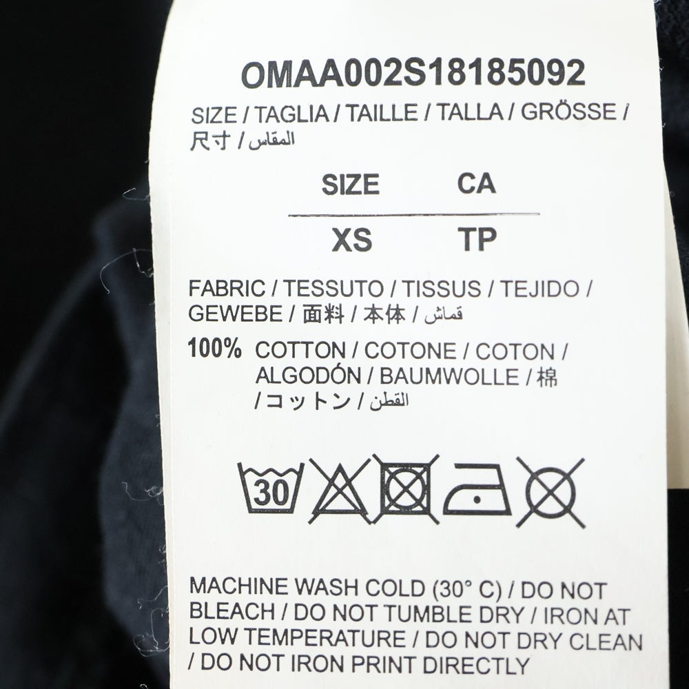 OFF-WHITE(オフホワイト) 18SS Arrows Hands T-shirt 半袖Tシャツ カットソー ブラック OMAA002S18185092