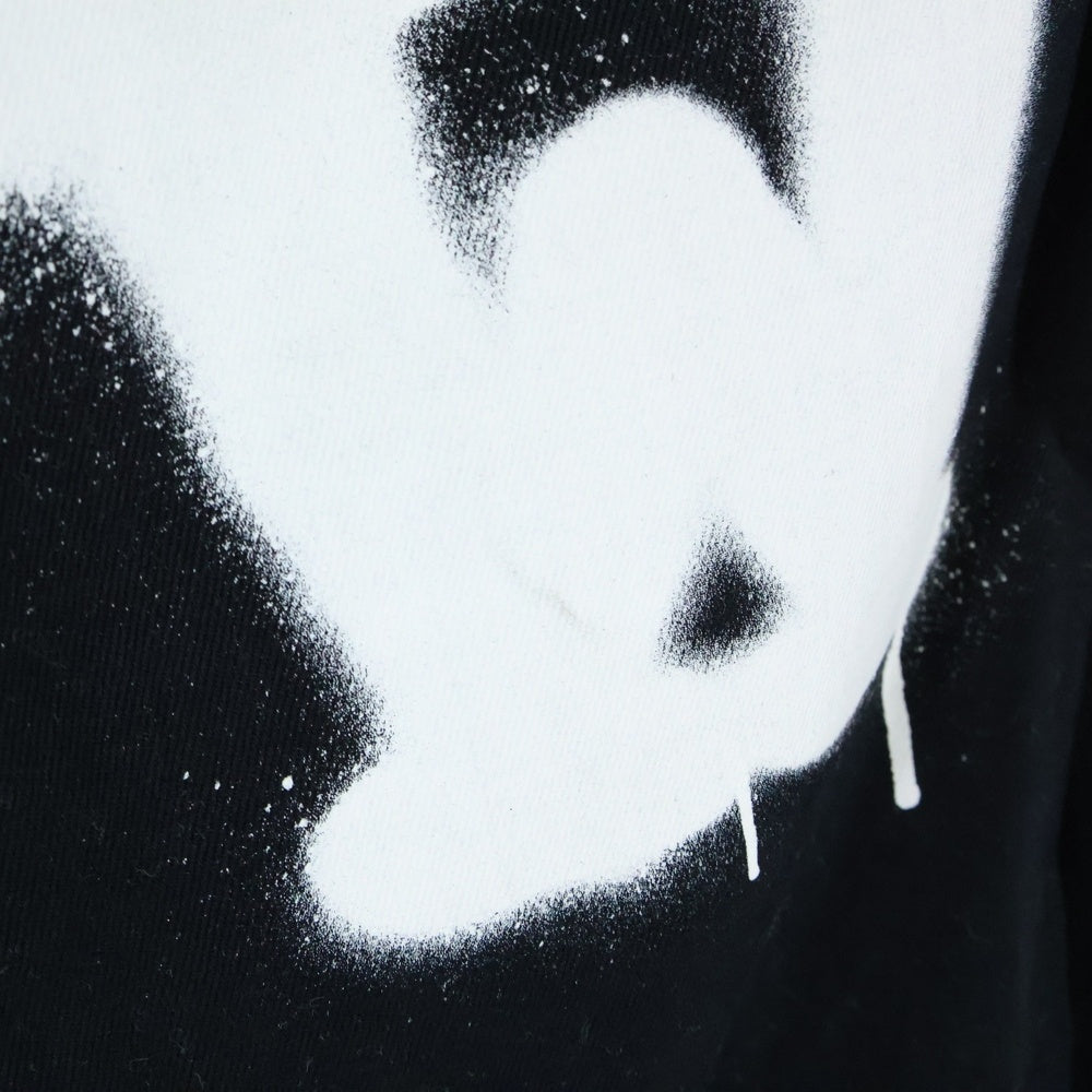 OFF-WHITE(オフホワイト) 17SS Spray Varsity Jacket スプレーロゴ ボンバージャケット ブラック