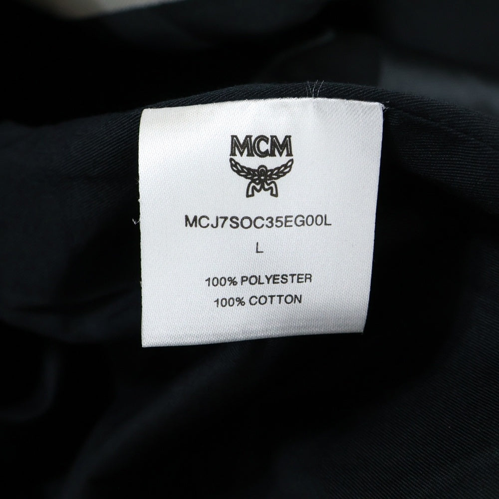 MCM(エム シー エム) ×Christpher Raeburn Sustainable Textile Adjustable Trench Coat クリストファー レイバーン 総柄トレンチコート グレー MCJ7SOC35EG00L