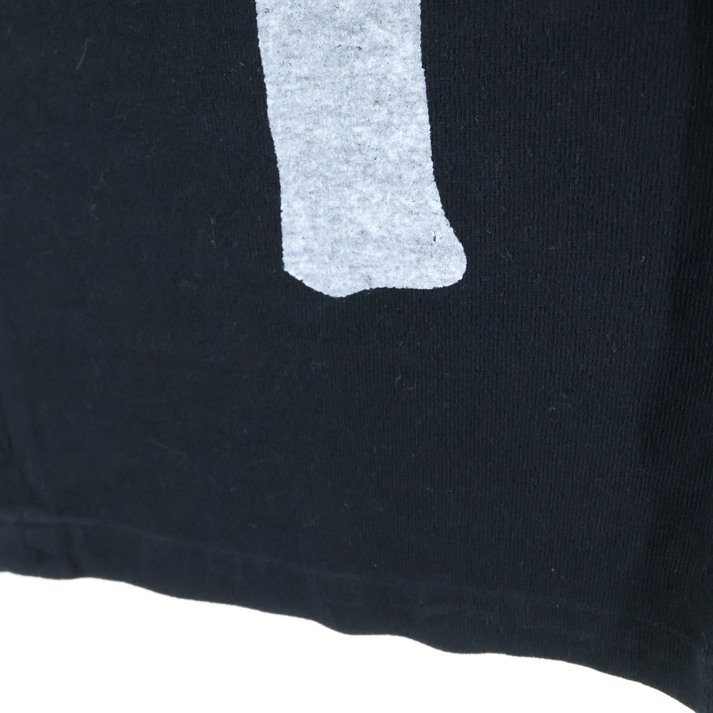 KAPITAL(キャピタル) Bone Print Sweatpants ボーンプリント スウェットパンツ ブラック EK363