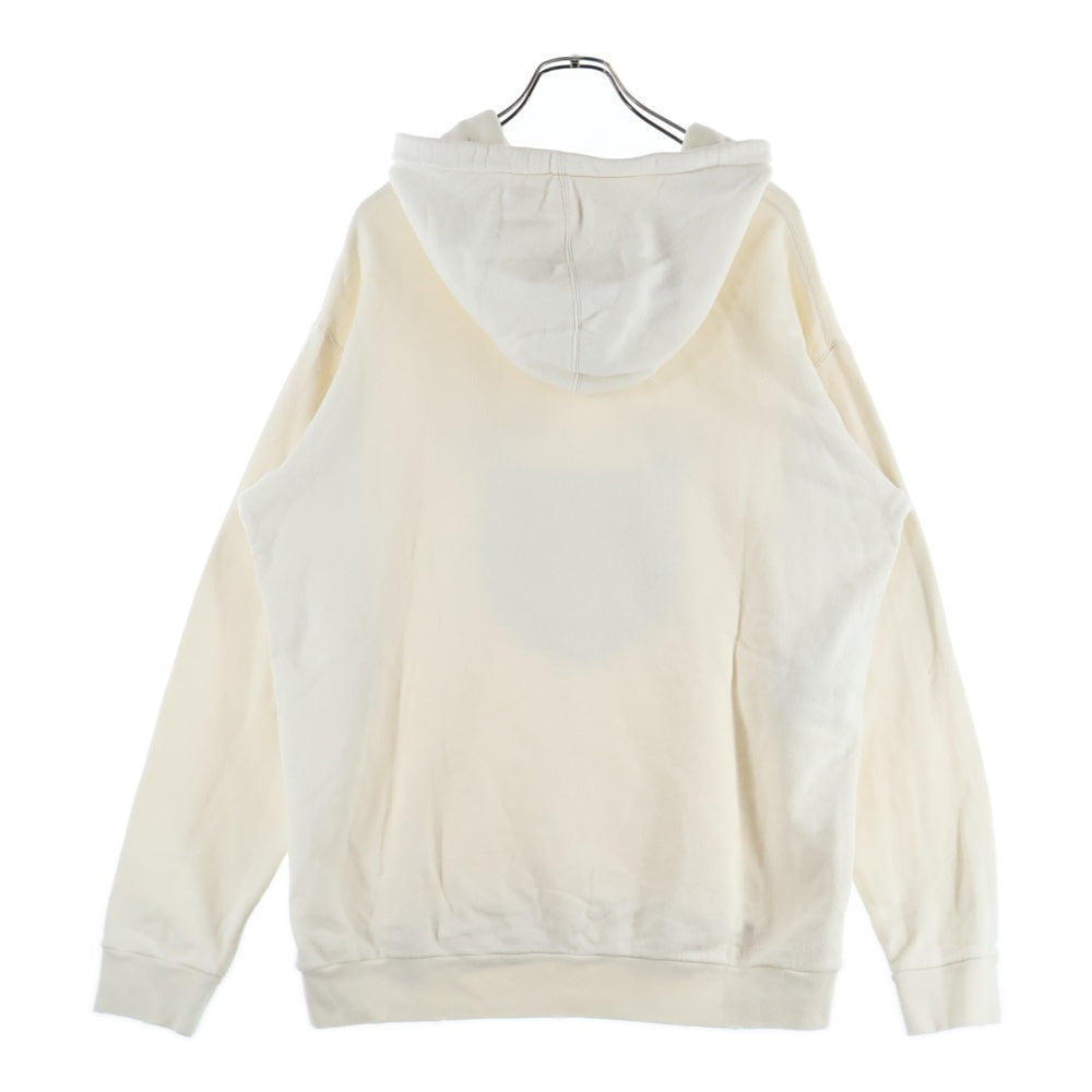 GUCCI(グッチ) Cat Hoodie ミスティック キャット ヴィンテージロゴ スパンコール装飾 プルオーバースウェットパーカー フーディー アイボリー 469251 X9P67