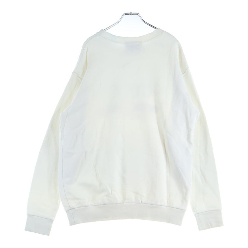 GUCCI(グッチ) Sweatshirt ココキャピタン ダメージ加工 クルーネックスウェットトレーナー アイボリー 469250 X3I06