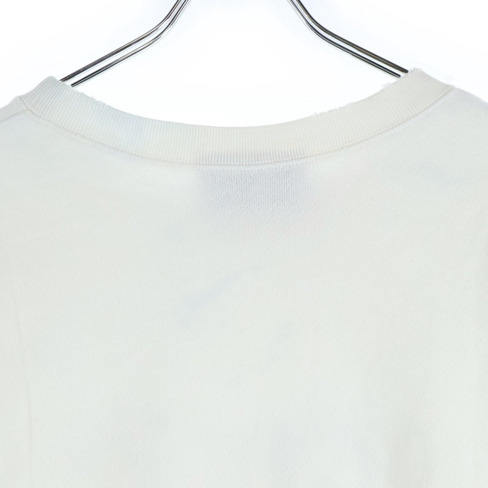 GUCCI(グッチ) Sweatshirt ココキャピタン ダメージ加工 クルーネックスウェットトレーナー アイボリー 469250 X3I06