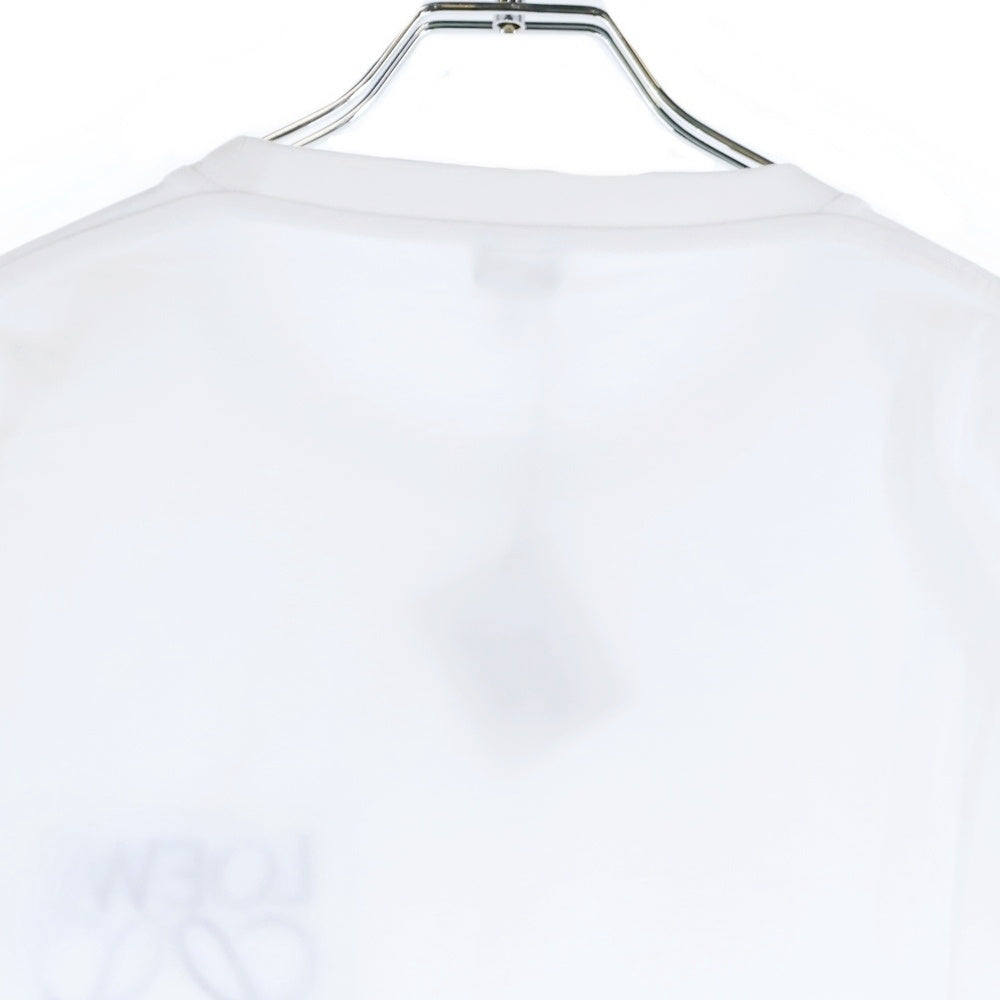 LOEWE(ロエベ) T-Shirt アナグラムロゴ刺繍 半袖Tシャツ ホワイト H526Y22X25