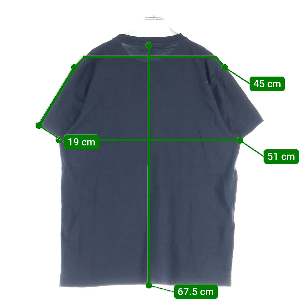 LOEWE(ロエベ) T-Shirt アナグラムロゴ刺繍 半袖Tシャツ ブラック H526341XAI