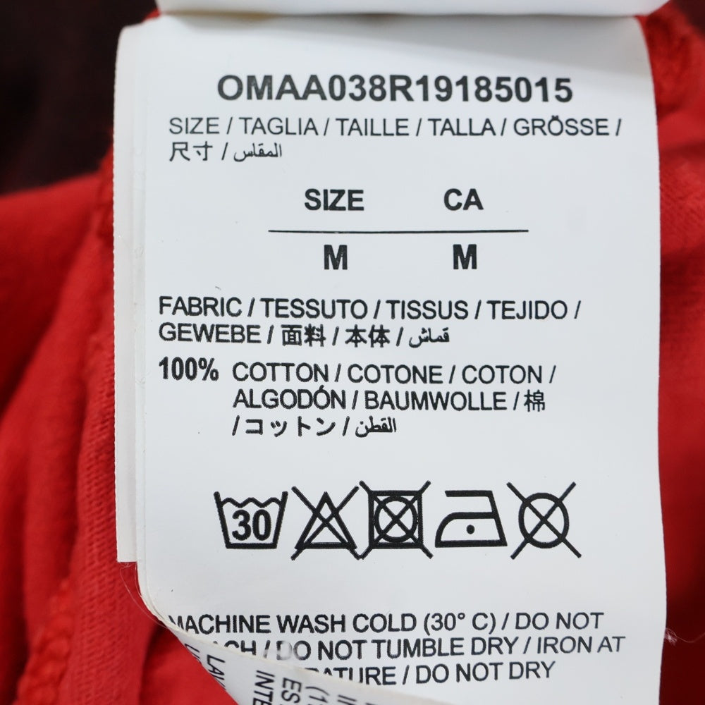 OFF-WHITE(オフホワイト) 19SS Stencil T-Shirt ステンシル 半袖Tシャツ レッド OMAA038R19185015