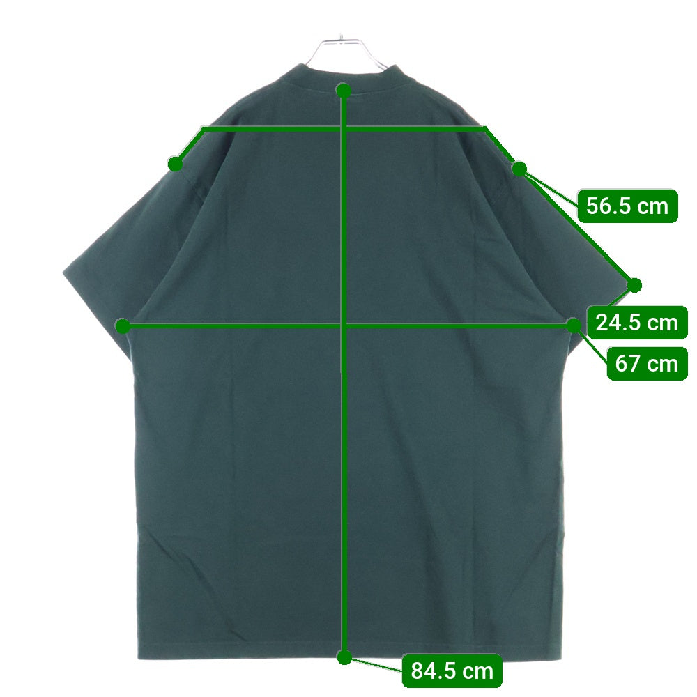 BALENCIAGA(バレンシアガ) 23SS ×adidas Inside Out T-Shirt アディダス インサイドアウト 半袖Tシャツ グリーン 723976 TNVN8