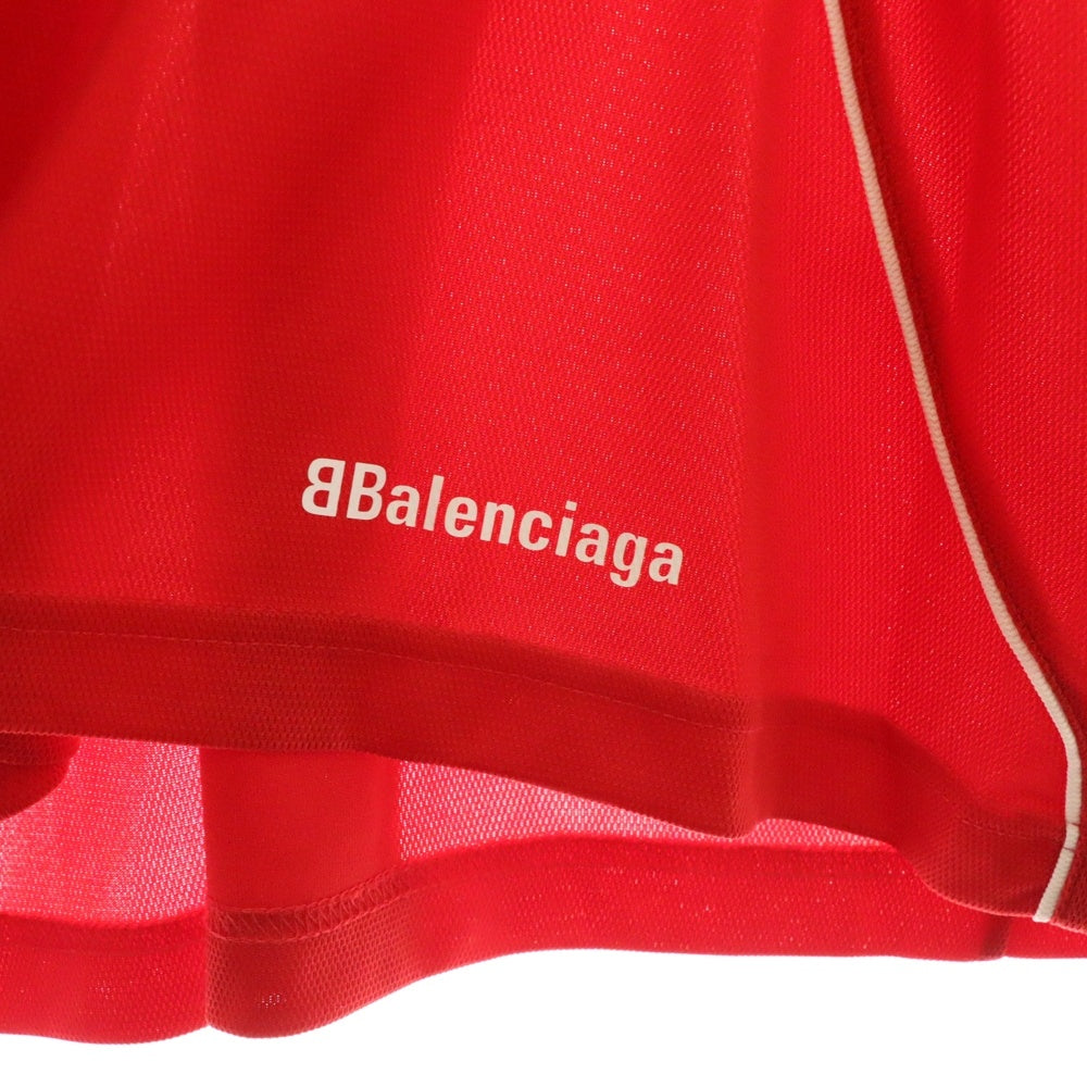 BALENCIAGA(バレンシアガ) 24SS Paris Soccer Oversized T-Shirt Tokyo Aoyama パリ サッカーシリーズ 青山限定 オーバーサイズ サッカージャージ ユニフォーム 半袖Tシャツ 777705 TPVR5