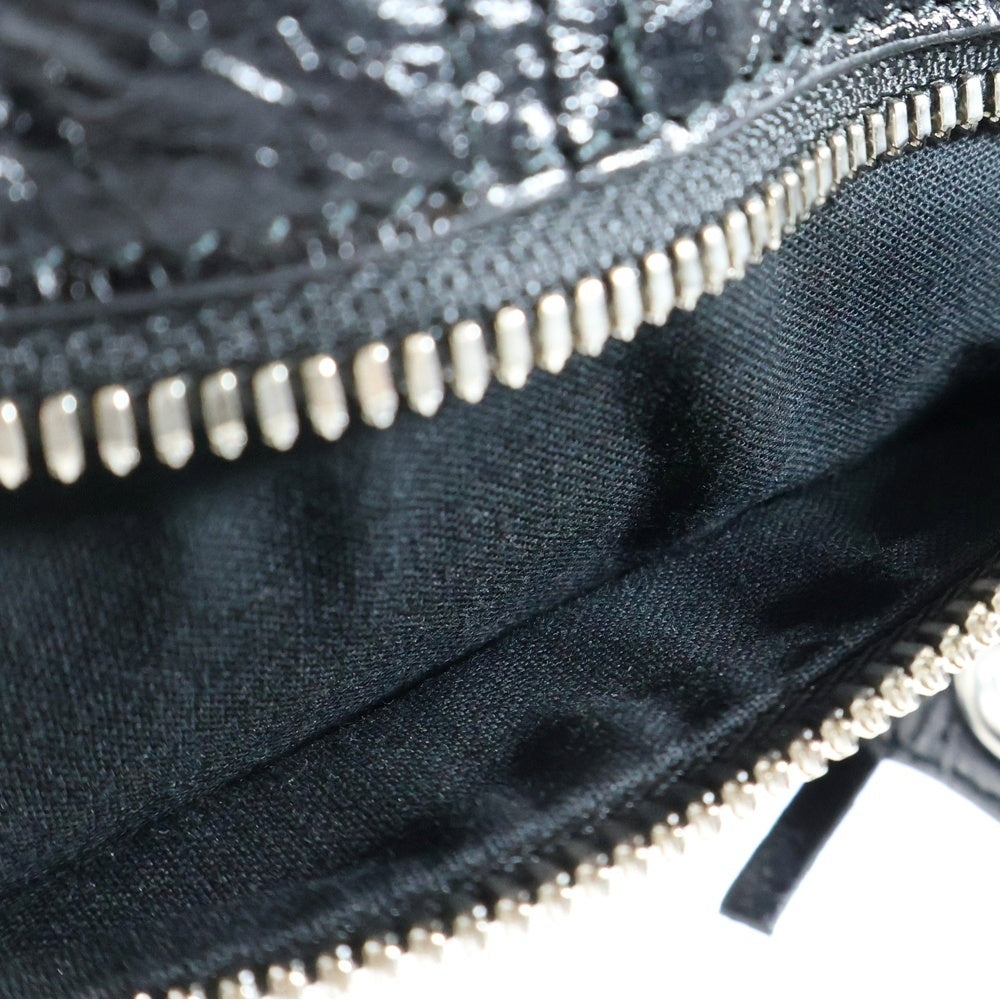 BALENCIAGA(バレンシアガ) Le Cagole Belt Bag ル カゴール レザーベルトバック ウエストバッグ ブラック 742013