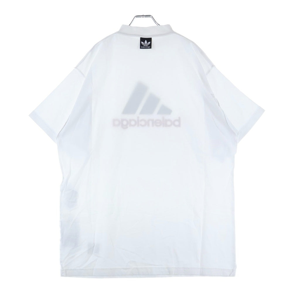 BALENCIAGA(バレンシアガ) 23SS ×adidas Inside Out T-Shirt アディダス インサイドアウト 半袖Tシャツ ホワイト 731769 TNVA6