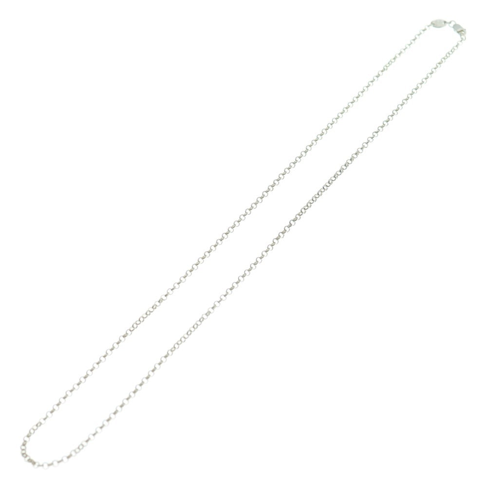 CHROME HEARTS(クロムハーツ) NECKCHAIN R20 ロールチェーンネックレス 20inch シルバー BCA084