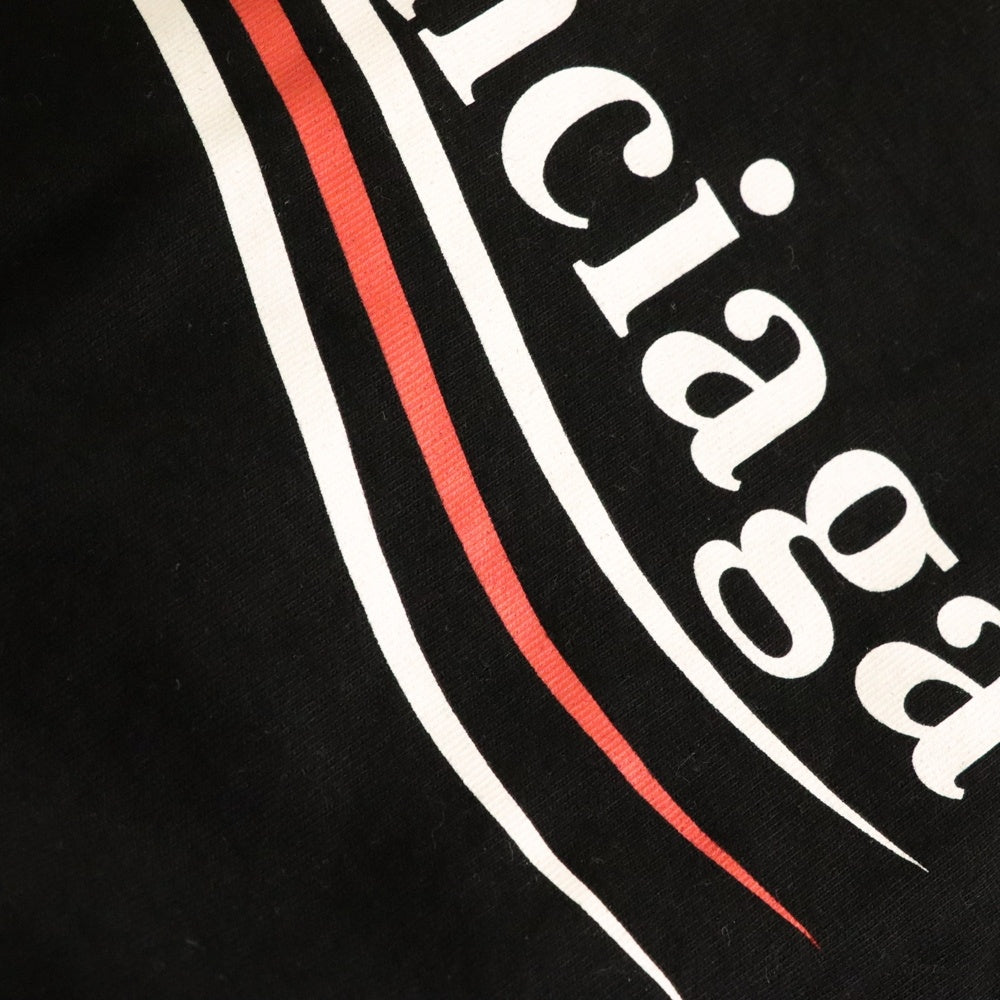 BALENCIAGA(バレンシアガ) Political Campaign T-Shirt キャンペーンロゴ 半袖Tシャツ ブラック レディース 612964 TIV52