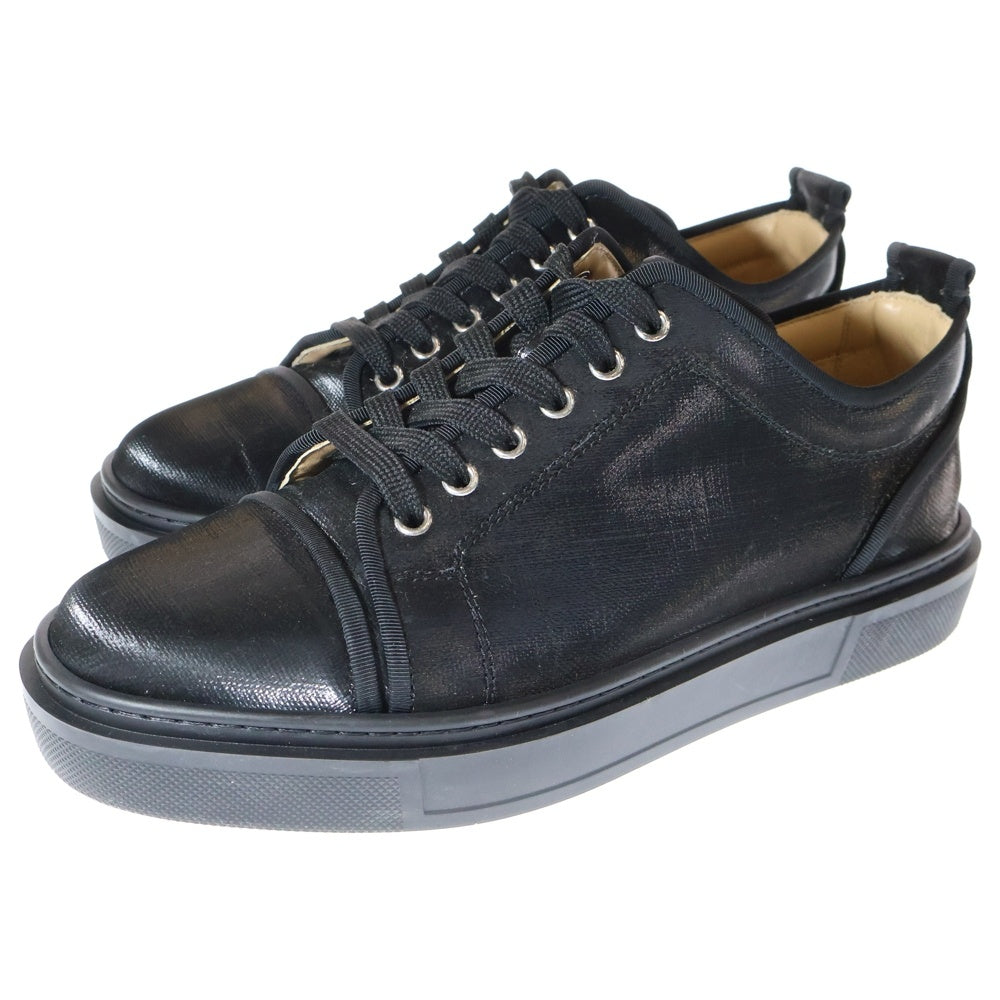 CHRISTIAN LOUBOUTIN(クリスチャンルブタン) ADOLON JUNIOR FLAT ローカットスニーカー ブラック