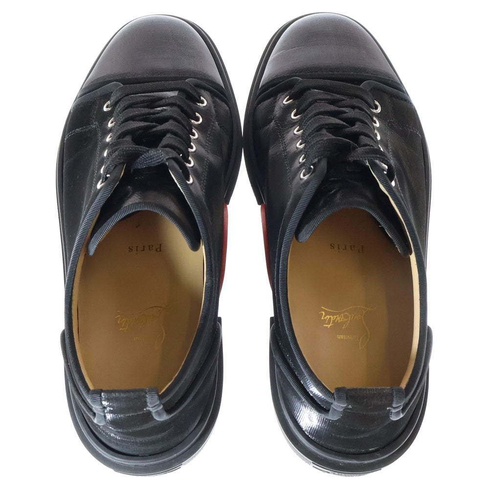 CHRISTIAN LOUBOUTIN(クリスチャンルブタン) ADOLON JUNIOR FLAT ローカットスニーカー ブラック