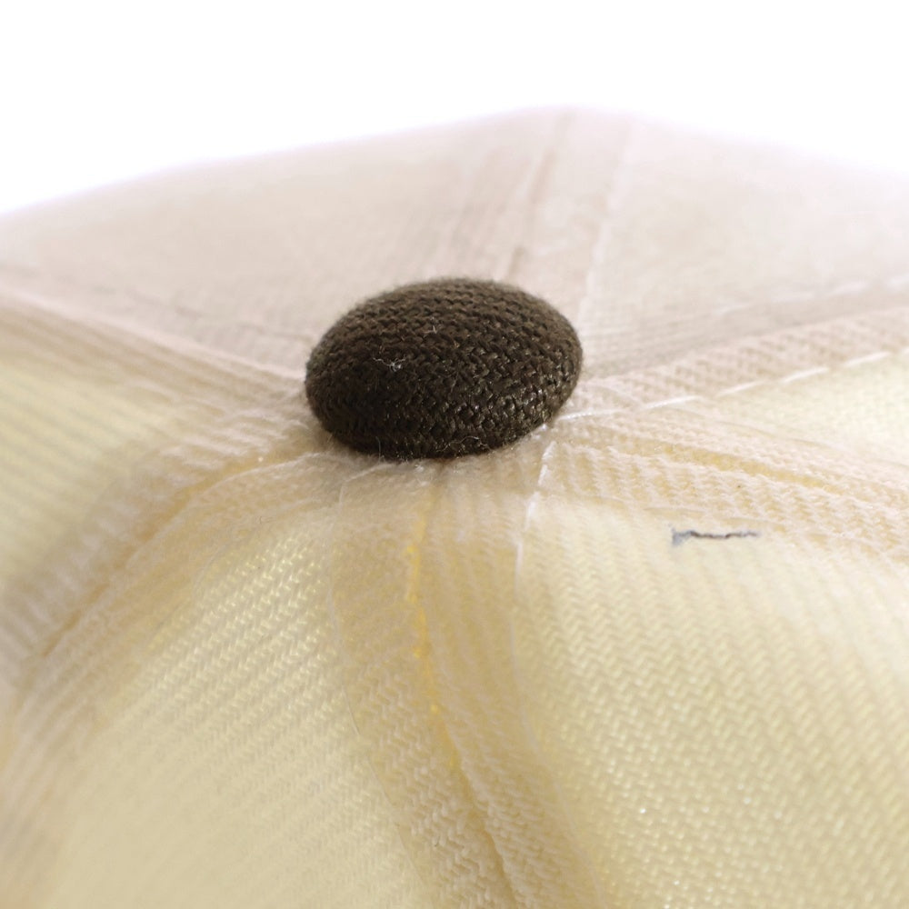 NEW ERA(ニューエラ) 59FIFTY MLB Doughnut ドーナツ クーパーズタウン ロゴ刺繍 ベースボールキャップ 帽子 ブラウン/アイボリー