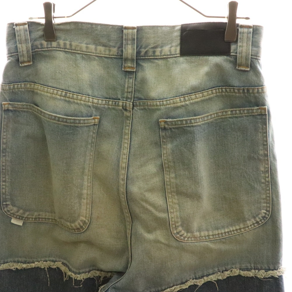 Jieda(ジエダ) 23AW 2TONE BAGGY DENIM PANTS 2トーン バギーデニムパンツ インディゴ Jie-23W-PT02