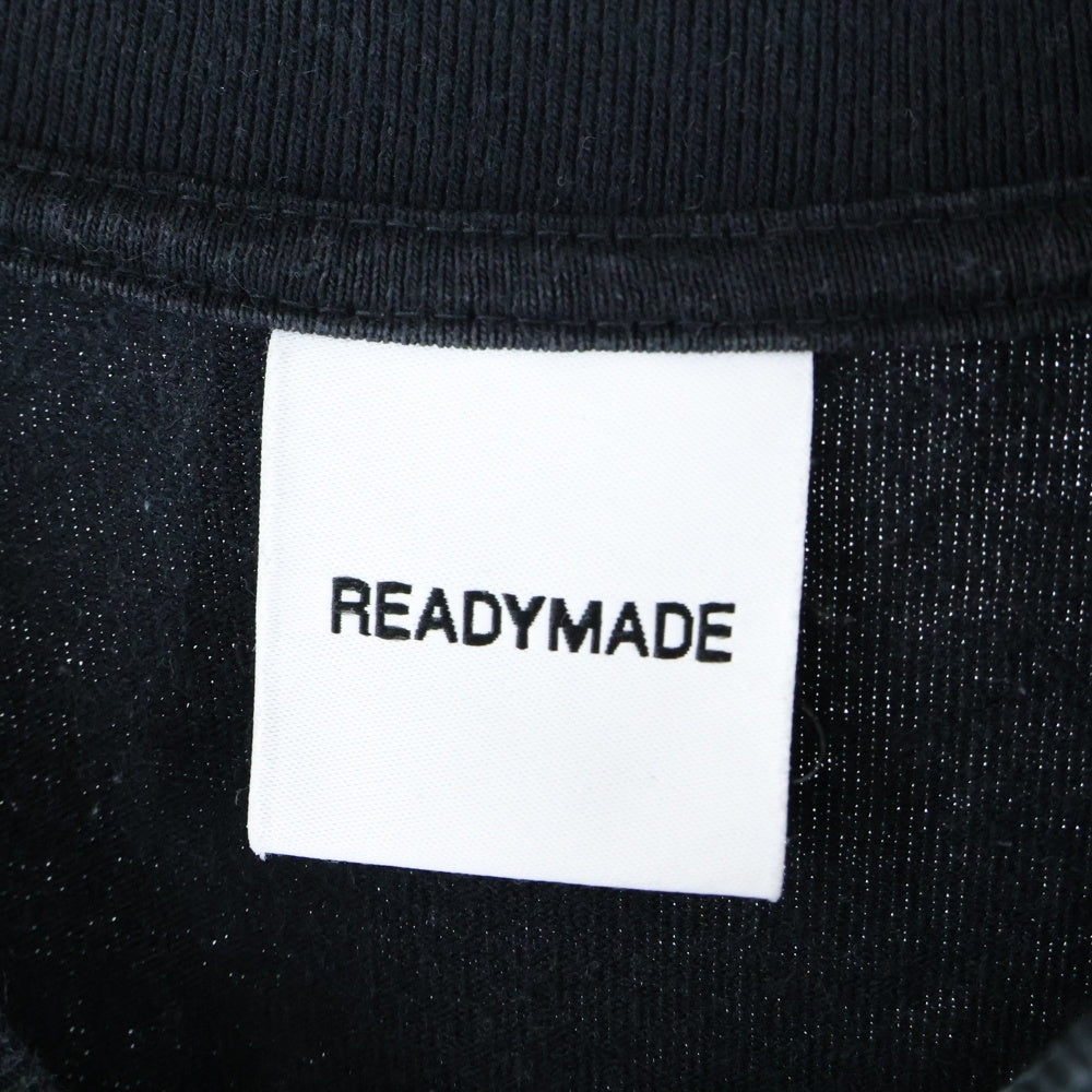 READY MADE(レディメイド) SS T-SHIRT SMILE スマイルロゴ 半袖Tシャツ ブラック RE-CO-BK-00-00-244