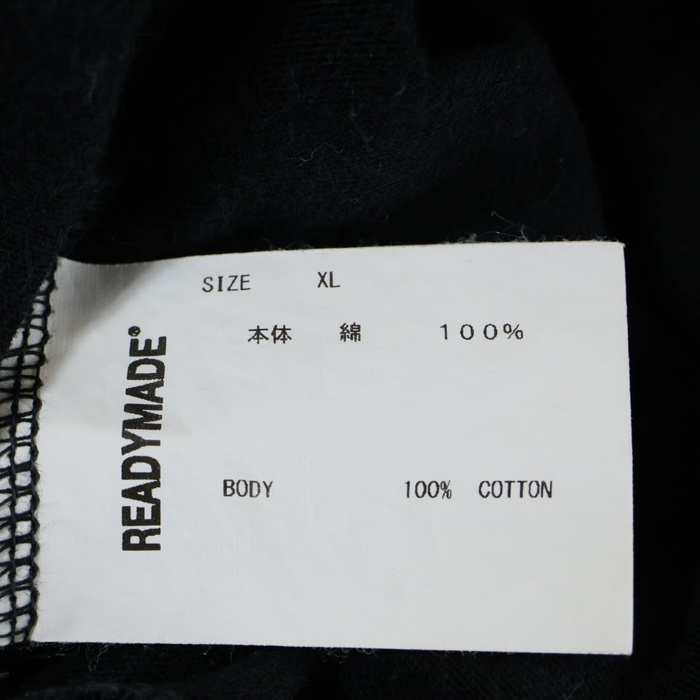 READY MADE(レディメイド) SS T-SHIRT SMILE スマイルロゴ 半袖Tシャツ ブラック RE-CO-BK-00-00-244