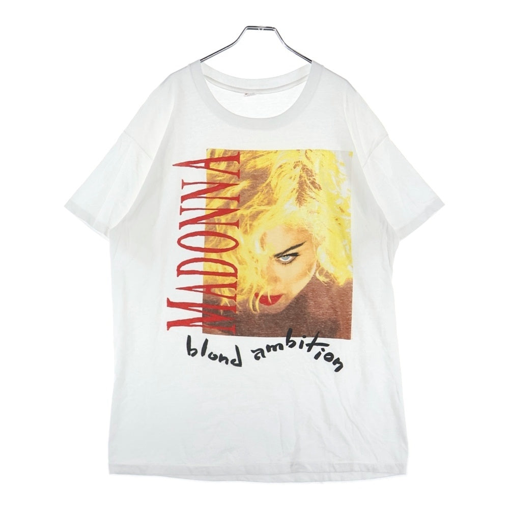 VINTAGE(ヴィンテージ) 90S Madonna blond ambition マドンナ ブロンド アンビション 半袖Tシャツ ホワイト